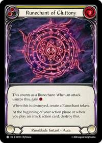Runechant of Gluttony - Usurp the Shadow Throne - Flesh and Blood TCG card