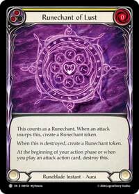 Runechant of Lust - Usurp the Shadow Throne - Flesh and Blood TCG card