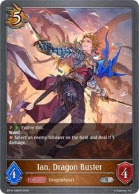 Ian, Dragon Buster - BP18: Neometropolis - Shadowverse: Evolve card