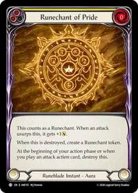 Runechant of Pride - Usurp the Shadow Throne - Flesh and Blood TCG card