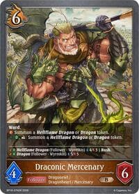 Draconic Mercenary - BP18: Neometropolis - Shadowverse: Evolve card