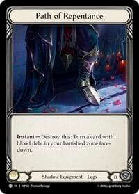 Path of Repentance - Usurp the Shadow Throne - Flesh and Blood TCG card