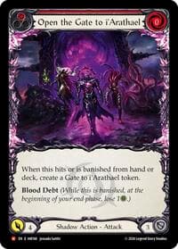 Open the Gate to i'Arathael - Usurp the Shadow Throne - Flesh and Blood TCG card