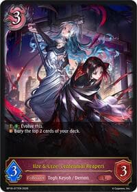 Ilze & Urze, Centennial Reapers - BP18: Neometropolis - Shadowverse: Evolve card