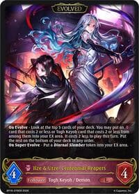 Ilze & Urze, Centennial Reapers (Evolved) - BP18: Neometropolis - Shadowverse: Evolve card