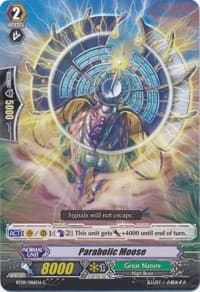 Parabolic Moose - BT09: Clash of Knights & Dragons - Cardfight Vanguard card