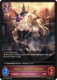 Vania, Crimson Majesty - BP18: Neometropolis - Shadowverse: Evolve card