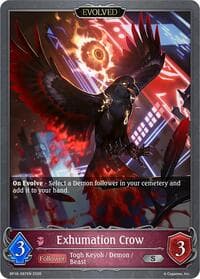 Exhumation Crow (Evolved) - BP18: Neometropolis - Shadowverse: Evolve card