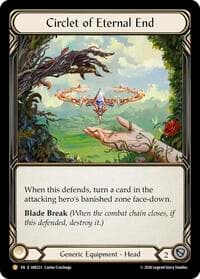 Circlet of Eternal End - Usurp the Shadow Throne - Flesh and Blood TCG card