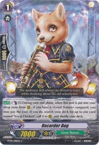 Recorder Dog - BT09: Clash of Knights & Dragons - Cardfight Vanguard card