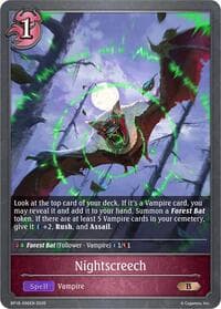 Nightscreech - BP18: Neometropolis - Shadowverse: Evolve card