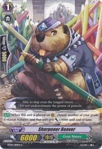 Sharpener Beaver - BT09: Clash of Knights & Dragons - Cardfight Vanguard card