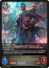 Bansai Suzuki, Deacon Shinobi - BP18: Neometropolis - Shadowverse: Evolve card