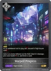 Warped Progress - BP18: Neometropolis - Shadowverse: Evolve card
