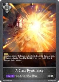 A-Class Pyromancy - BP18: Neometropolis - Shadowverse: Evolve card