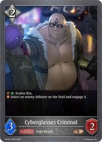 Cyberglasses Criminal - BP18: Neometropolis - Shadowverse: Evolve card