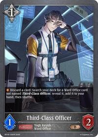 Third-Class Officer - BP18: Neometropolis - Shadowverse: Evolve card
