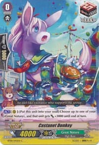 Castanet Donkey - BT09: Clash of Knights & Dragons - Cardfight Vanguard card