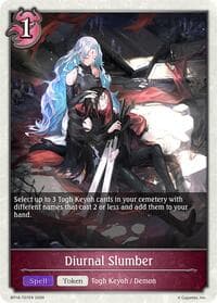 Diurnal Slumber - BP18: Neometropolis - Shadowverse: Evolve card