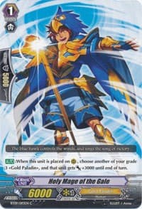 Holy Mage of the Gale - BT09: Clash of Knights & Dragons - Cardfight Vanguard card
