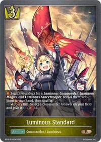 Luminous Standard - P16EN (Foil) - BP18: Neometropolis - Shadowverse: Evolve card