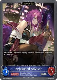 Bejeweled Advisor (Evolved) - P21EN (Foil) - BP18: Neometropolis - Shadowverse: Evolve card
