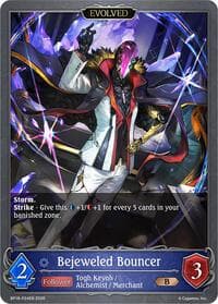 Bejeweled Bouncer (Evolved) - P24EN (Foil) - BP18: Neometropolis - Shadowverse: Evolve card