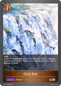 Orca Run - P31EN (Foil) - BP18: Neometropolis - Shadowverse: Evolve card