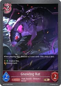Gnawing Rat - P39EN (Foil) - BP18: Neometropolis - Shadowverse: Evolve card