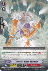 Exorcist Mage, Roh Roh - BT09: Clash of Knights & Dragons - Cardfight Vanguard card
