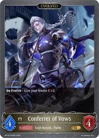 Conferrer of Vows (Evolved) - P42EN (Foil) - BP18: Neometropolis - Shadowverse: Evolve card