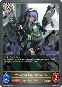 Votary of Contemplation - P46EN (Foil) - BP18: Neometropolis - Shadowverse: Evolve card