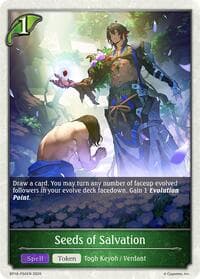 Seeds of Salvation - P50EN (Foil) - BP18: Neometropolis - Shadowverse: Evolve card