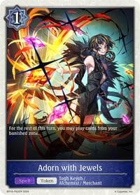 Adorn with Jewels - P52EN (Foil) - BP18: Neometropolis - Shadowverse: Evolve card