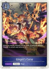 Ginger's Curse - P53EN (Foil) - BP18: Neometropolis - Shadowverse: Evolve card