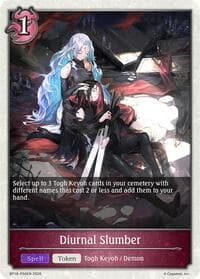 Diurnal Slumber - P56EN (Foil) - BP18: Neometropolis - Shadowverse: Evolve card
