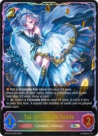 Tia, Crystalian Noble (SL) - BP18: Neometropolis - Shadowverse: Evolve card