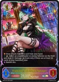 Francoise, Bejeweled Manager (SL) - BP18: Neometropolis - Shadowverse: Evolve card