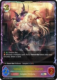 Vania, Crimson Majesty (SL) - BP18: Neometropolis - Shadowverse: Evolve card