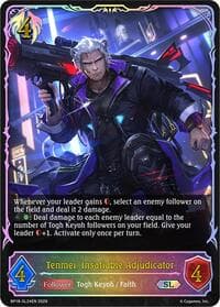 Tenmei, Insatiable Adjudicator (SL) - BP18: Neometropolis - Shadowverse: Evolve card