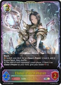 Elana, Purest Prayer (SL) - BP18: Neometropolis - Shadowverse: Evolve card