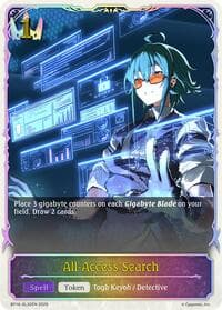 All-Access Search (SL) - BP18: Neometropolis - Shadowverse: Evolve card