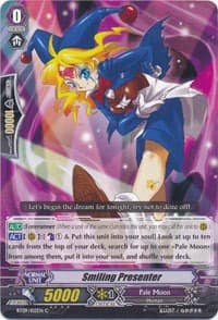 Smiling Presenter - BT09: Clash of Knights & Dragons - Cardfight Vanguard card
