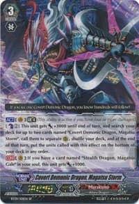 Covert Demonic Dragon, Magatsu Storm - BT09: Clash of Knights & Dragons - Cardfight Vanguard card