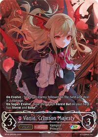Vania, Crimson Majesty (Evolved) (SP) - BP18: Neometropolis - Shadowverse: Evolve card