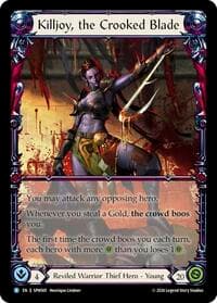 Killjoy, the Crooked Blade - Smash Palace: Chorus of Steel - Flesh and Blood TCG card