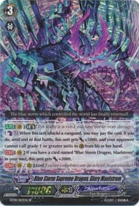 Blue Storm Supreme Dragon, Glory Maelstrom (SP) - BT09: Clash of Knights & Dragons - Cardfight Vanguard card