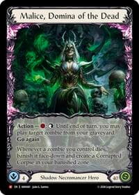 Malice, Domina of the Dead - Armory Deck: Malice - Flesh and Blood TCG card