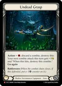 Undead Grasp - Armory Deck: Malice - Flesh and Blood TCG card