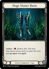 Mage Master Boots - Armory Deck: Malice - Flesh and Blood TCG card